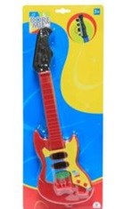 DoReMini Rockgitaar Rood/Zwart 3+