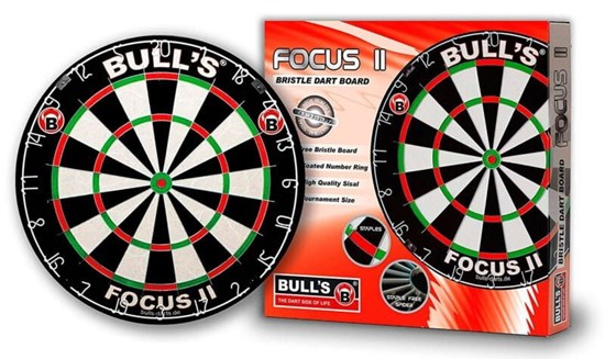 Bull's Focus Bristle Wedstrijd Dartboard 