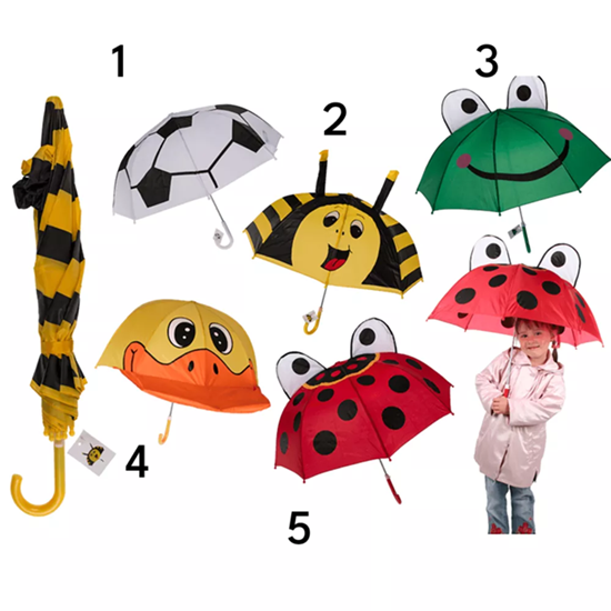 Kinder Paraplu Dier asorti Circa 70cm ø 