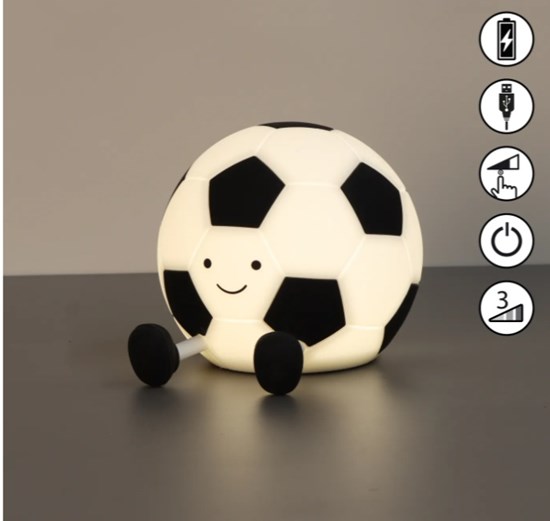 Fischer & Honzel Kinderkamer Nachtlamp "KALLE" Voetbal 