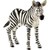 14811 schleich Zebra Veulen 3+