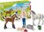 42486 schleich DIERENARTS op BEZOEK bij MERRIE en VEULEN 3+