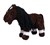 hkm Knuffel Pony Stella bruin 3+ 