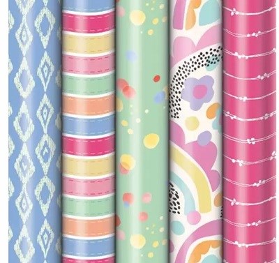 Rol Kadopapier Candy Shop ass.kleuren 200x70cm 