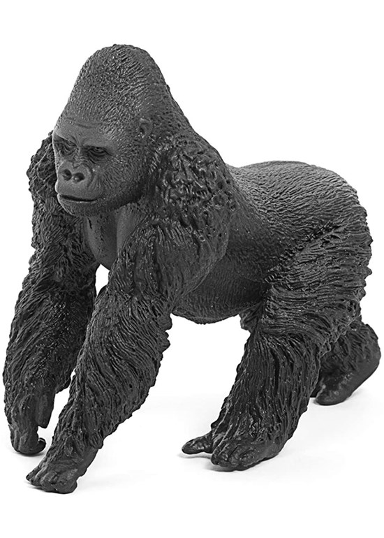 14770 schleich Gorilla Mannetje lopend 3+