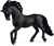 13923 Schleich ANDALUSIËR HENGST zwart 3+ 
