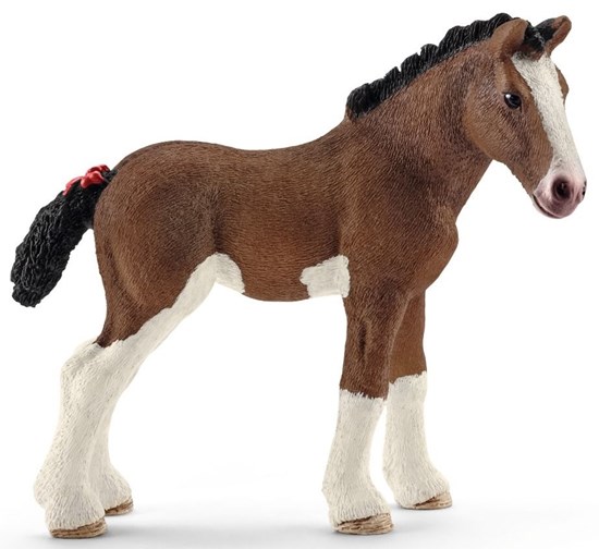 13810 Schleich Clydesdale Veulen 3+