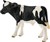 13798 schleich ZWARTBONT KALF 3+