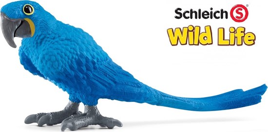 14859 Schleich Hyacinthara Blauwe Papagaai ARA 3+ 