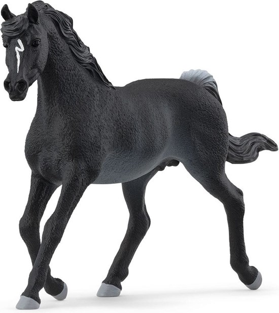 13981 schleich Arabisch Hengst Zwart 3+