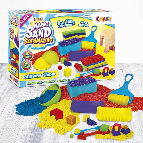 craze Magic Sand Rainbow Studio 3+