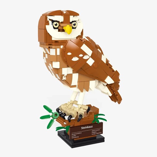 Blue Brixx Kleine Uil op Voetstuk 432dlg 
