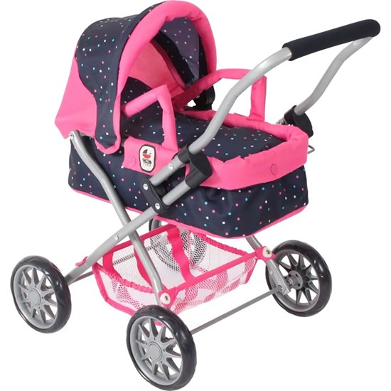 Mini Poppenwagen SMARTY  Confetti Pink 