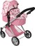 Bayer Chic Combi 2in1 Poppenwagen Mila Flower Oud Roze 36-72cm 2+ 