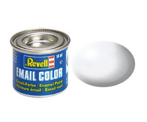 Revell verf nr 301 WIT zijdemat 14ml RAL 9010