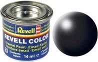 Revell verf 302 ZWART zijdemat 14 ml RAL 9005