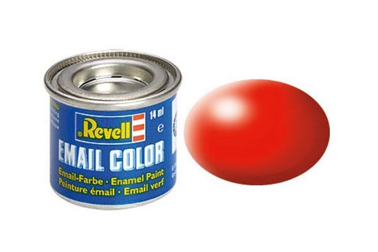 Revell Verf 332 Zijdemat Helrood 14ML