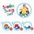 Samba Swing 3in1 Baby/Peuter Schommel Blauw/Rood 12mnd+