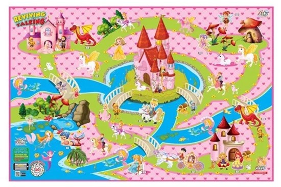 Speel Tapijt Princess circa 100x150cm 