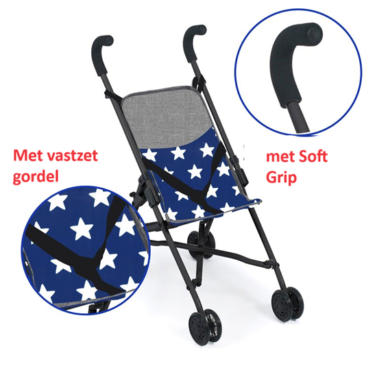 Extra Stevige Poppenbuggy STAR 