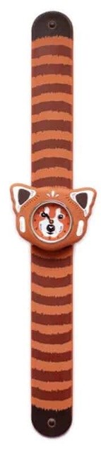 MAVA Horloge met Slappe Band RODE PANDA 22cm 
