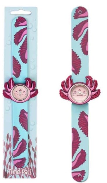 MAVA Horloge met Slappe Band AXOLOTL 22cm  