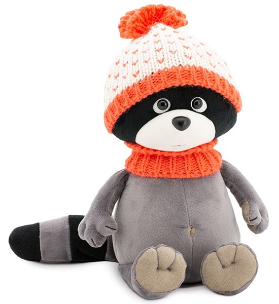Orange Toys Life Denny de Wasbeer met Oranje Muts Pluche Figuur circa 25cm 0+ 