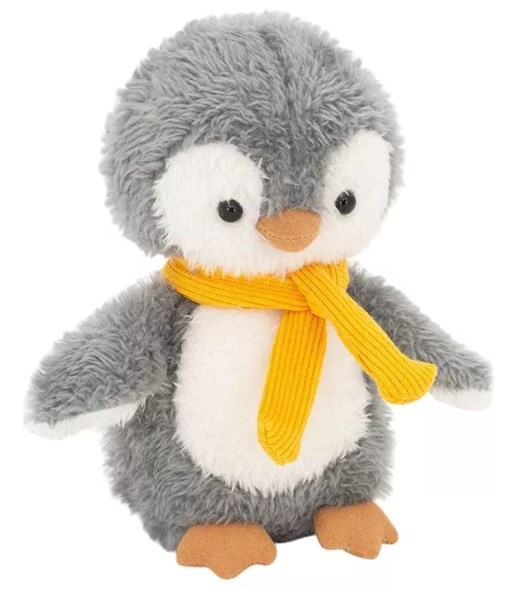 Orange Toys Life Milo de Pinguin Zittend Pluche Figuur circa 18cm 0+ 