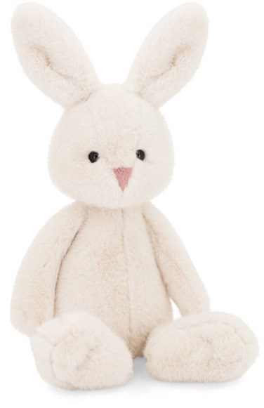 Orange Toys the Softest Flappie het Konijn Wit Zittend Pluche Figuur circa 20cm 0+ 