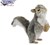 hansa creation Grijsbruine Eekhoorn knuffel 20cm 