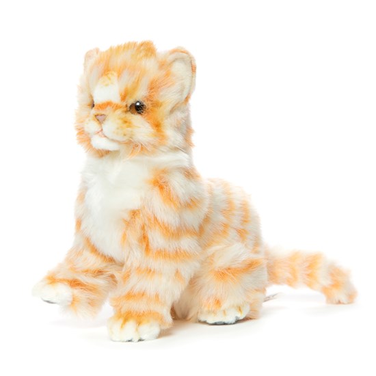 hansa creation Roodbruine Kitten knuffel 20cm 