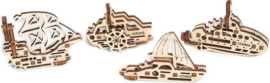ugears 4 MiNi BOTEN BOUW sets 5+