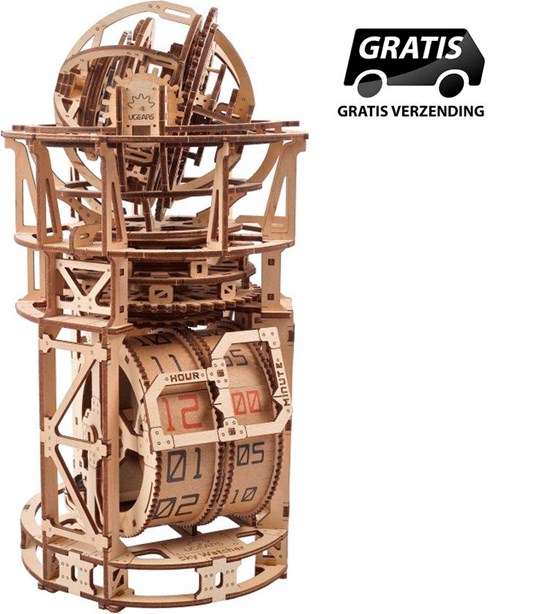 ugears Model Sky Tourbillon Tafelklok 