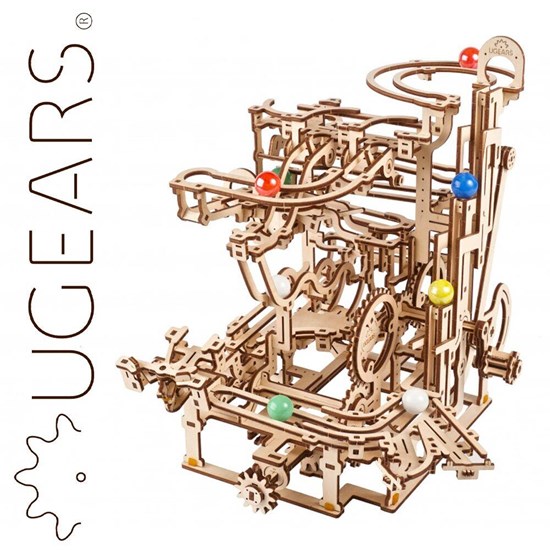 ugears Model Marble Run Tiered Hoist Knikkerbaan 315dlg 14+ 