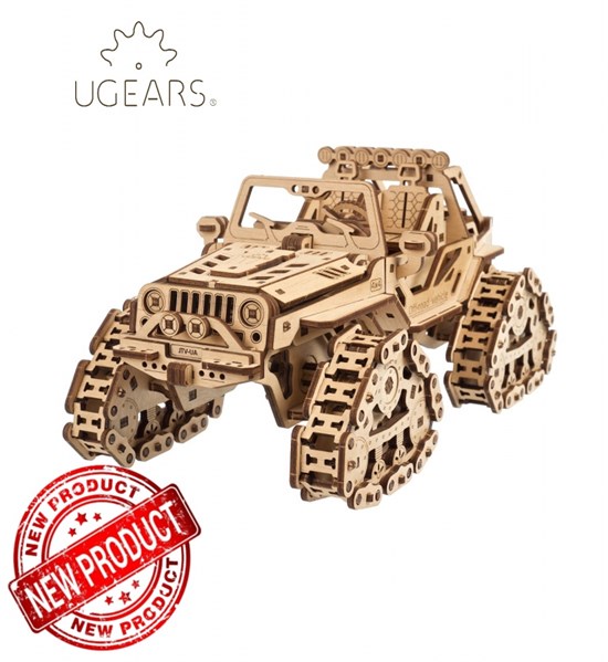 ugears Tracked Off-Road Vehicle 423dlg 
