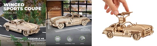 Ugears Winged Sports Coupé 265dlg 14+