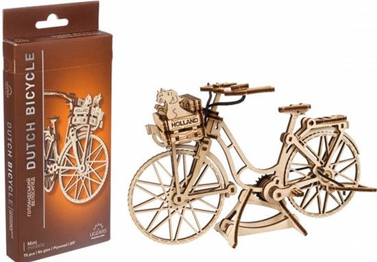 ugears Hollandse Fiets met Mandje 75dlg 14+ 