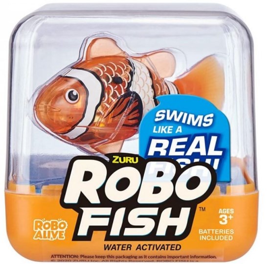 zuru Real Robo Fish ass.kleuren serie 3