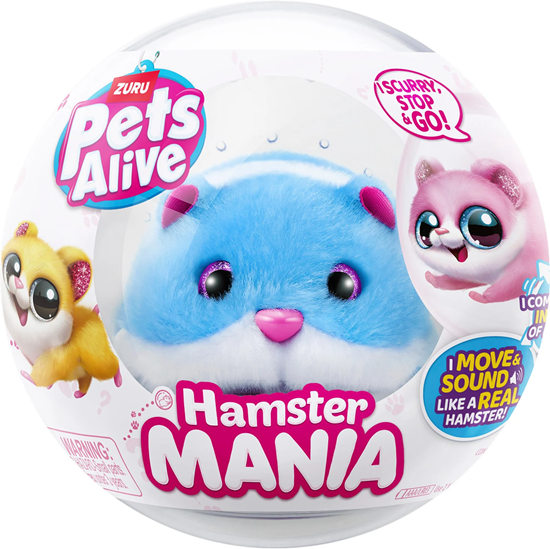 Pets Alive S1 Hamstermania in Bal ass.kleuren (2xAAA) 