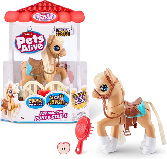 Zuru Pets Alive My Magical Pony met Stal 3+ 