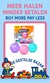 zuru Bunch-o-Balloons 3 Herbruikbare Magnetische Waterballonnen 3+ 
