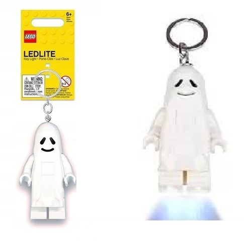 lego Ghost Sleutelhanger met LED Verlichting 