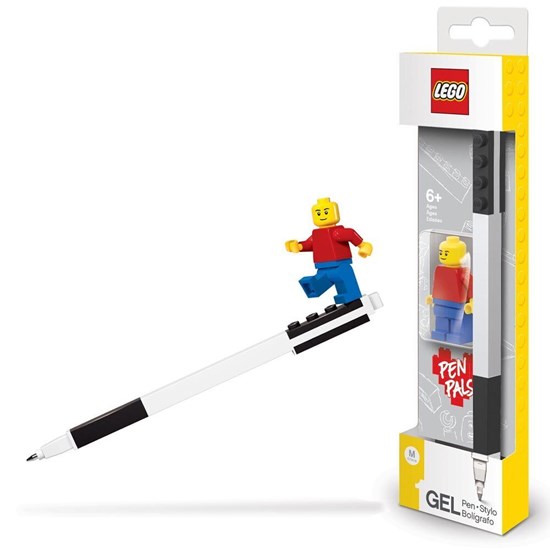 lego Pen Pals Gel Pen Zwart met Mini Figure 6+ 