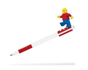 lego Pen Pals Gel Pen Rood met Mini Figure 6+ 