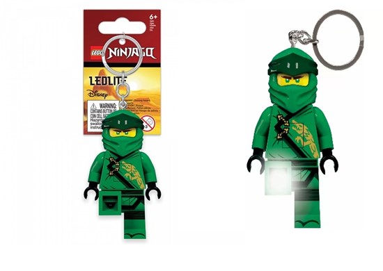 lego Ninjago Lloyd Sleutelhanger met LED licht 