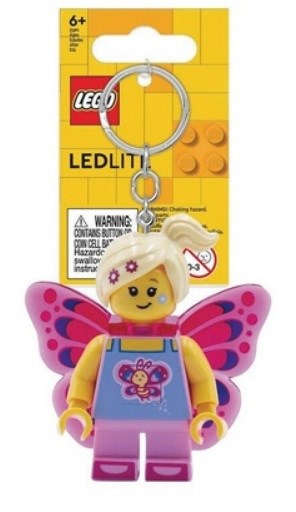 Lego Sleutelhanger Vlindermeisje met Licht 