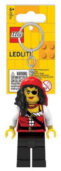 LEGO Classic Sleutelhanger met Licht PIRATEN PRINSES 
