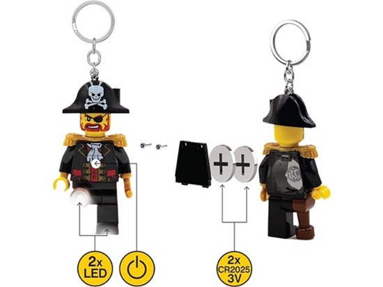 Lego LEDLite Captain Breakbeard Sleutelhanger met Licht 6+