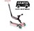 globber GO UP Foldable met Licht pink/zwart 15mnd+
