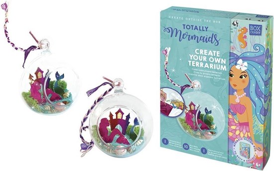 Box Candy Totaly Mermaids Terrarium Art Set 6+ 